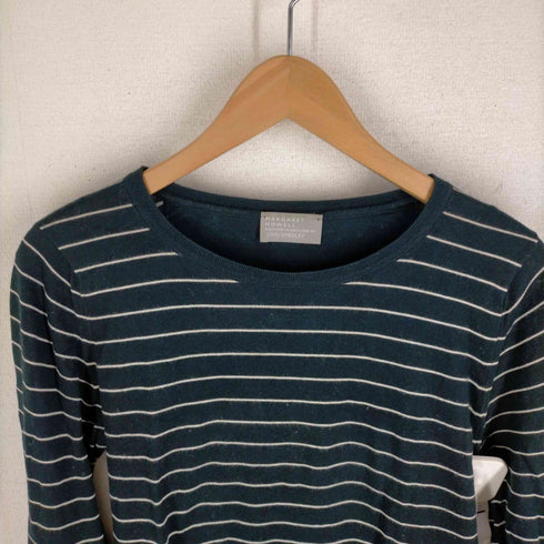 マーガレットハウエル MARGARET HOWELL ボーダー柄ニット レディース JPN:2