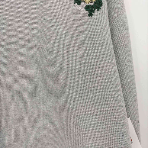 バックプレミア BAC PREMIER エンブレム 刺繍 Vネック スウェット トレーナー メンズ import:XL