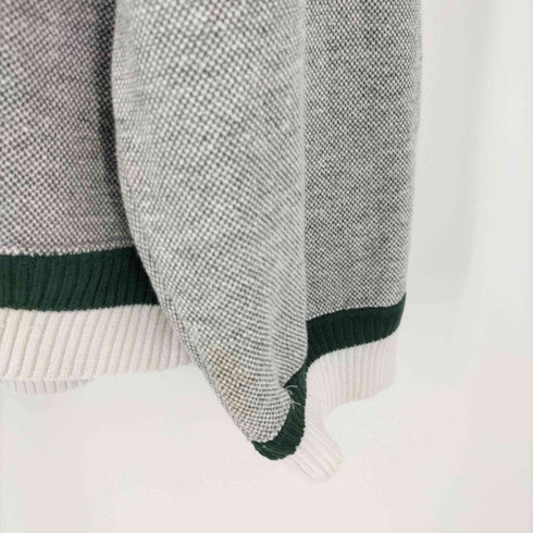 バックプレミア BAC PREMIER エンブレム 刺繍 Vネック スウェット トレーナー メンズ import:XL