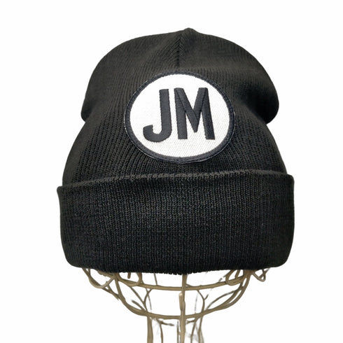 ジャンキームード JUNKY MOOD ロゴ パッチ アクリル ビーニー メンズ FREE