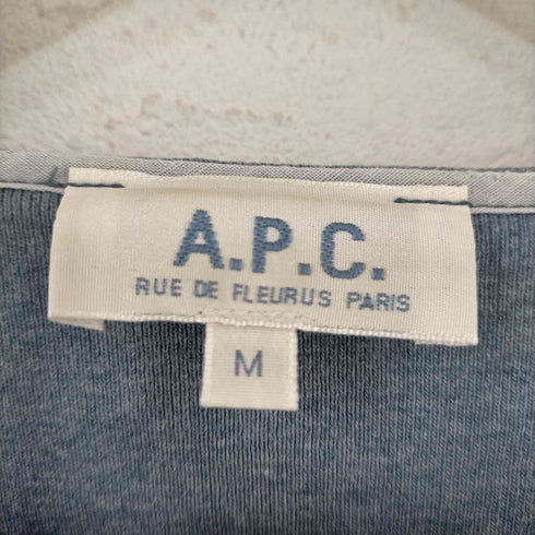 アーペーセー A.P.C. 90-00s イーストバイウエスト期 ヘンリーネックカットソー レディース import:M