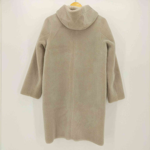 クロシェット Cloche リバーシブルボアフリースフーデッドジップアップコート レディース JPN:2