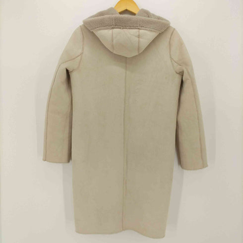 クロシェット Cloche リバーシブルボアフリースフーデッドジップアップコート レディース JPN:2