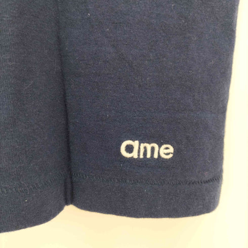 アメリカーナ Americana ロゴプリントクルーネックポケットTシャツ レディース