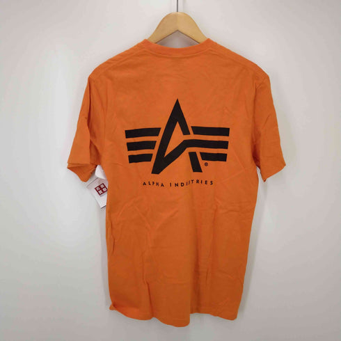 アルファインダストリーズ ALPHA INDUSTRIES ロゴプリントクルーネックTシャツ メンズ JPN:M