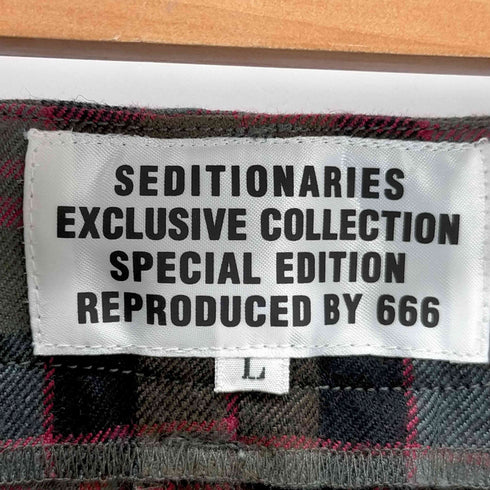 セディショナリーズバイトリプルシックス SEDITIONARIES by 666 Bondage Trousers ボンデッジトラウザーズ ボンテージパンツ メンズ JPN:L