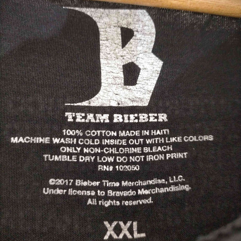 チームビーバー TEAM BIEBER L/S TSHIRT メンズ import:XXL