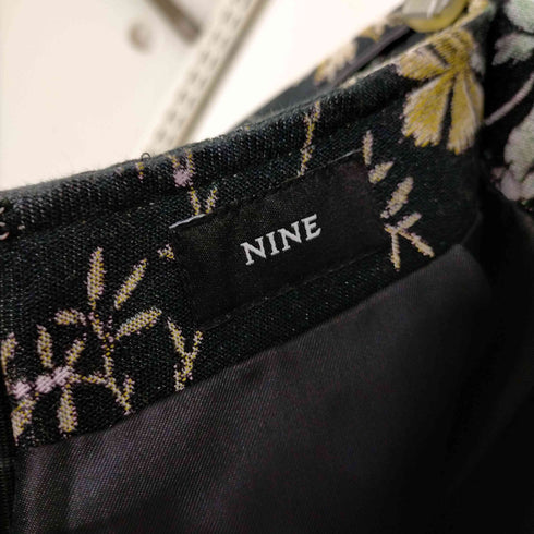 ナイン NINE ジャガード タックスカート レディース JPN:1