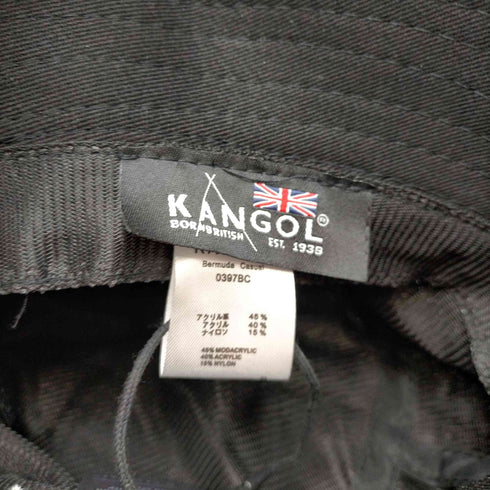 カンゴール KANGOL ロゴ刺繍 バケットハット メンズ