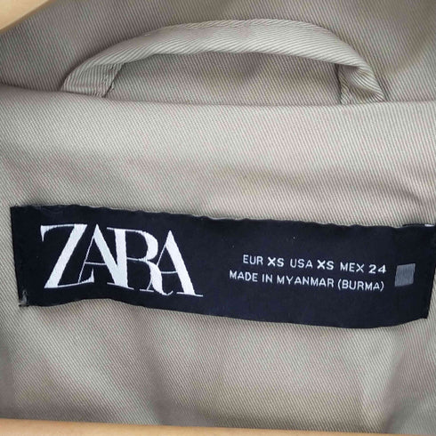 ザラ ZARA BELTED TRENCH COAT レディース JPN:XS