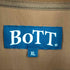 ボット BOTT 22AW CHECKERBOARD VELOUR POLO - BROWN メンズ JPN:XL
