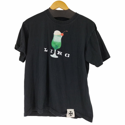 LING プリントクルーネックTシャツ メンズ JPN:M