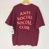 アンチソーシャルソーシャルクラブ ANTI SOCIAL SOCIAL CLUB LOGO TEE TWO T-SHIRT ロゴ S/S Tシャツ メンズ import:XL