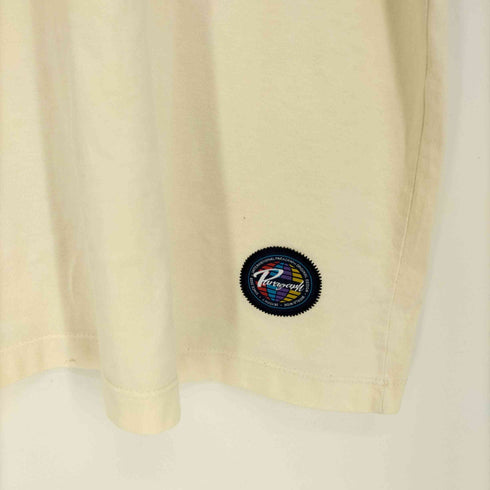 パラグラフ PARAGRAPH ビッグシルエット スマイル ロゴ S/S Tシャツ メンズ