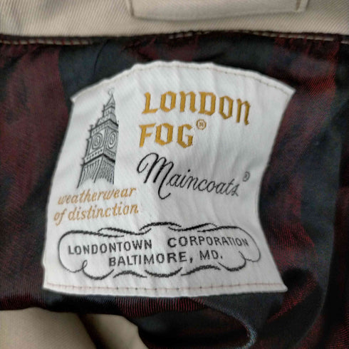 ロンドンフォグ LONDON FOG 70s ステンカラーコート メンズ