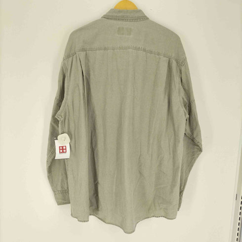 レッドヘッド redhead 90-00S インド綿 フラップ ワークシャツ ビッグサイズ メンズ 2XL