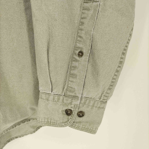 レッドヘッド redhead 90-00S インド綿 フラップ ワークシャツ ビッグサイズ メンズ 2XL