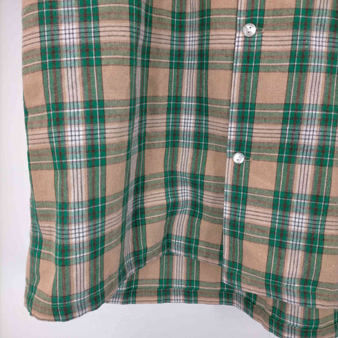 ファイブブラザー 5BROTHER S/S チェック柄 50s復刻チェックシャツ メンズ