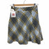 バーバリーブルーレーベル BURBERRY BLUE LABEL チェック柄タイトスカート レディース 36