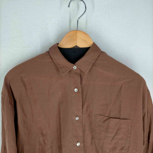 ドレステリア DRESSTERIOR コットンシルクローンシャツ レディース
