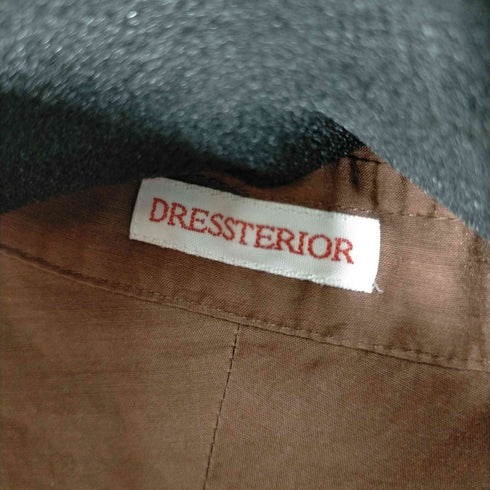 ドレステリア DRESSTERIOR コットンシルクローンシャツ レディース