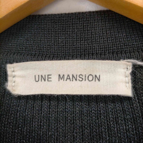 ユヌマンション UNE MANSION カラーネックリブニットカーディガン レディース FREE