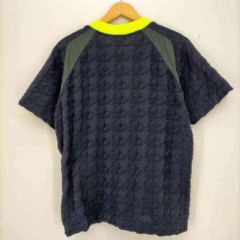 カラー kolor 16SS 切替 シアー リブニットクルーネックTシャツ メンズ 2