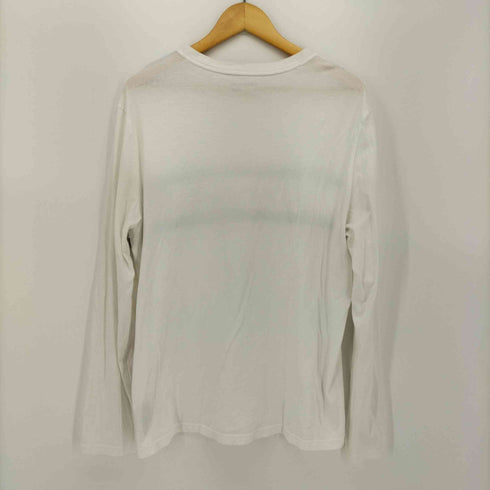 カルバンクライン CALVIN KLEIN クルーネック ロゴ プリント L/S Tシャツ ロンT メンズ import:L