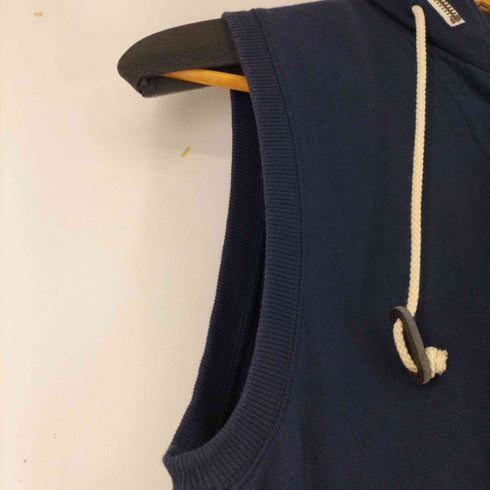 バーバリーブルーレーベル BURBERRY BLUE LABEL スウェットベスト フード内臓 レディース JPN:2