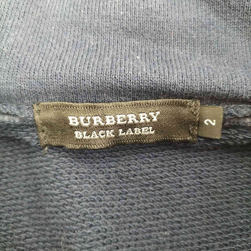 バーバリーブルーレーベル BURBERRY BLUE LABEL スウェットベスト フード内臓 レディース JPN:2