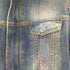 バーバリーブラックレーベル BURBERRY BLACK LABEL ジップアップデニムジャケット レディース import:L