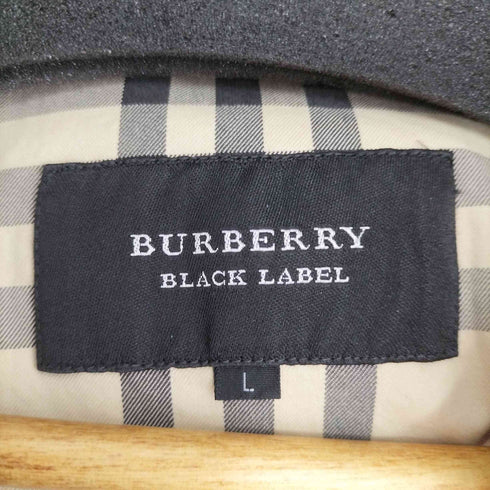バーバリーブラックレーベル BURBERRY BLACK LABEL ジップアップデニムジャケット レディース import:L