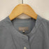マーガレットハウエル MARGARET HOWELL TEXTURED COTTON CHAMBRAY バンドカラーシャツ レディース 2