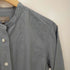 マーガレットハウエル MARGARET HOWELL TEXTURED COTTON CHAMBRAY バンドカラーシャツ レディース 2