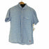バーバリーブラックレーベル BURBERRY BLACK LABEL リネンボーダー S/S シャツ メンズ JPN:2