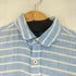 バーバリーブラックレーベル BURBERRY BLACK LABEL リネンボーダー S/S シャツ メンズ JPN:2