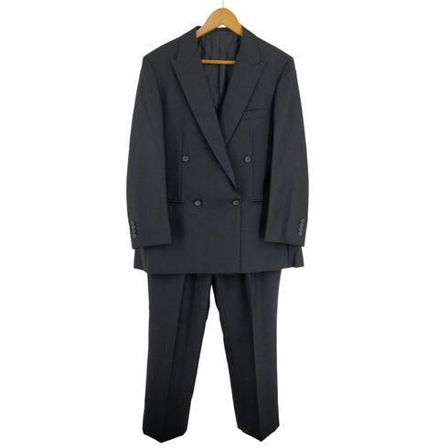 バーバリーロンドン BURBERRY LONDON ピークドラペル ダブルブレストジャケット スラックスパンツ メンズ