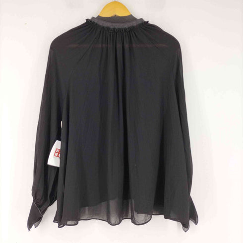 ザラ ZARA シアーボウタイブラウス レディース US S