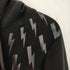ニールバレット NEIL BARRETT ライトニングボルトジップアップパーカー メンズ import:S