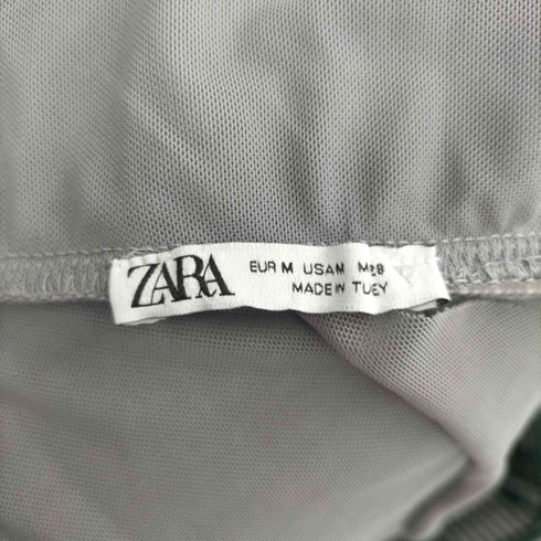 ザラ ZARA フリル加工 ロングスカート レディース