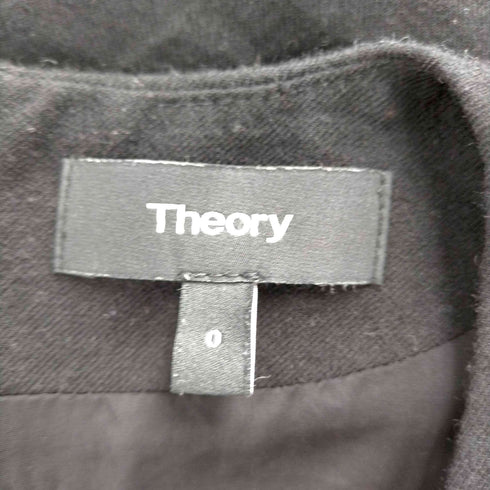 セオリー theory ウール バックジップ ノースリーブ ワンピース レディース JPN:0