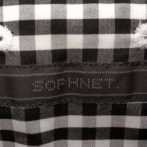ソフネット SOPHNET. 16SS 切替 カモギンガムチェックシャツ メンズ JPN:S