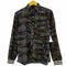 ソフネット SOPHNET. 18AW CAMOUFLAGE FLANNEL CHECK RIBBED SIDE ZIP B.D SHIRT メンズ JPN:M