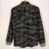 ソフネット SOPHNET. 18AW CAMOUFLAGE FLANNEL CHECK RIBBED SIDE ZIP B.D SHIRT メンズ JPN:M