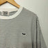 ザ フォックス コレクション THE FOX COLLECTION TOWN CRAFT 刺繍ロゴボーダーロングスリーブクルーネックTシャツ メンズ JPN:M