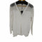 アルマーニエクスチェンジ ARMANI EXCHANGE シースルーショルダーニットプルオーバー レディース M