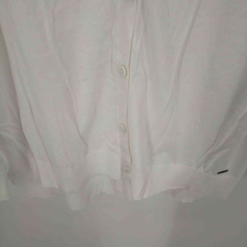 アルマーニエクスチェンジ ARMANI EXCHANGE シースルーショルダーニットプルオーバー レディース M