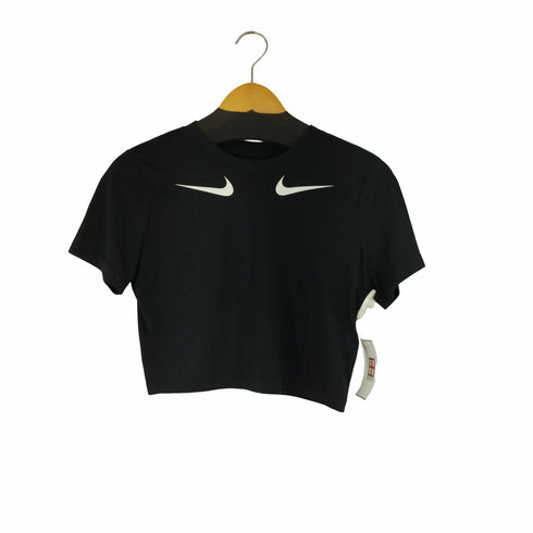ナイキ NIKE ダブルスウォッシュ クルーネック S/S Tシャツ レディース import:L