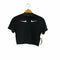 ナイキ NIKE ダブルスウォッシュ クルーネック S/S Tシャツ レディース import:L