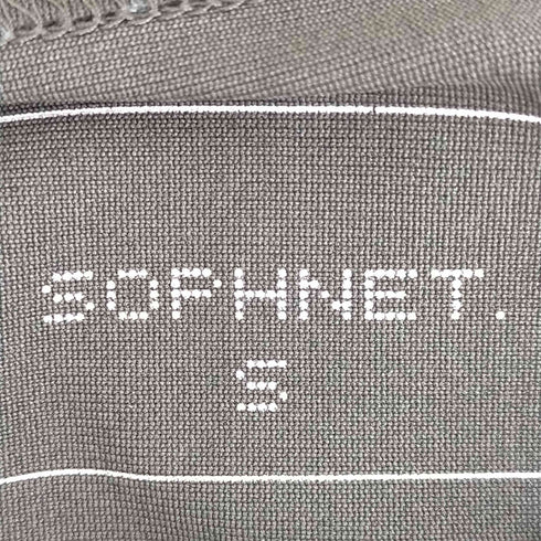 ソフネット SOPHNET. 20SS L/S SPLIT CUT&SEWN ロングTシャツ メンズ JPN:S